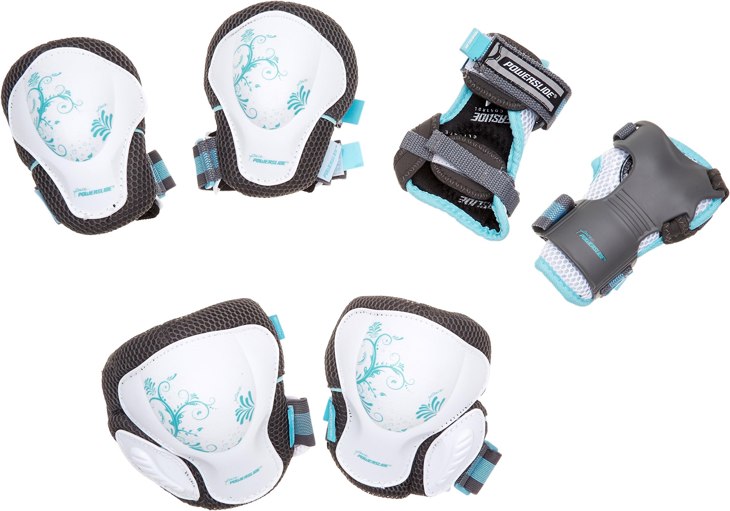 Powerslide Pro Pure Ladies Tri Pack Pads, Womens, Schoner Pro Pure Tri-Pack