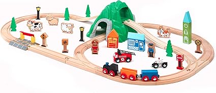 Wooden train set for 5 year old Clearance