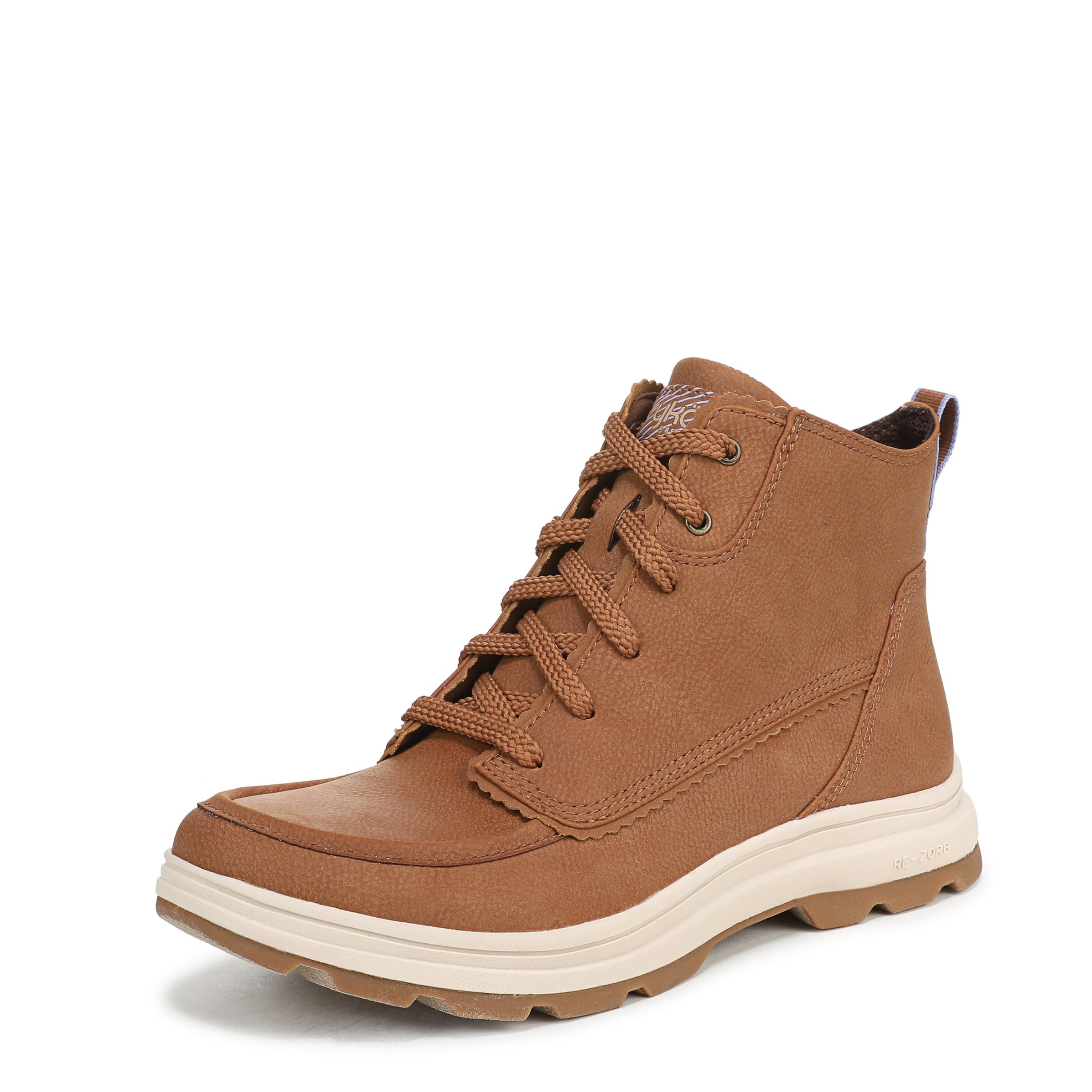 Ryka Women’s Belfast Zip Short Boots Ginger Brown 6.5 M