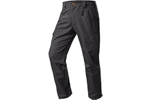 CNBQDD Mens Work Pants Cargo Tactical Construction for Men Ripstop Waterproof Lightweight Outdoor Hiking with Pockets