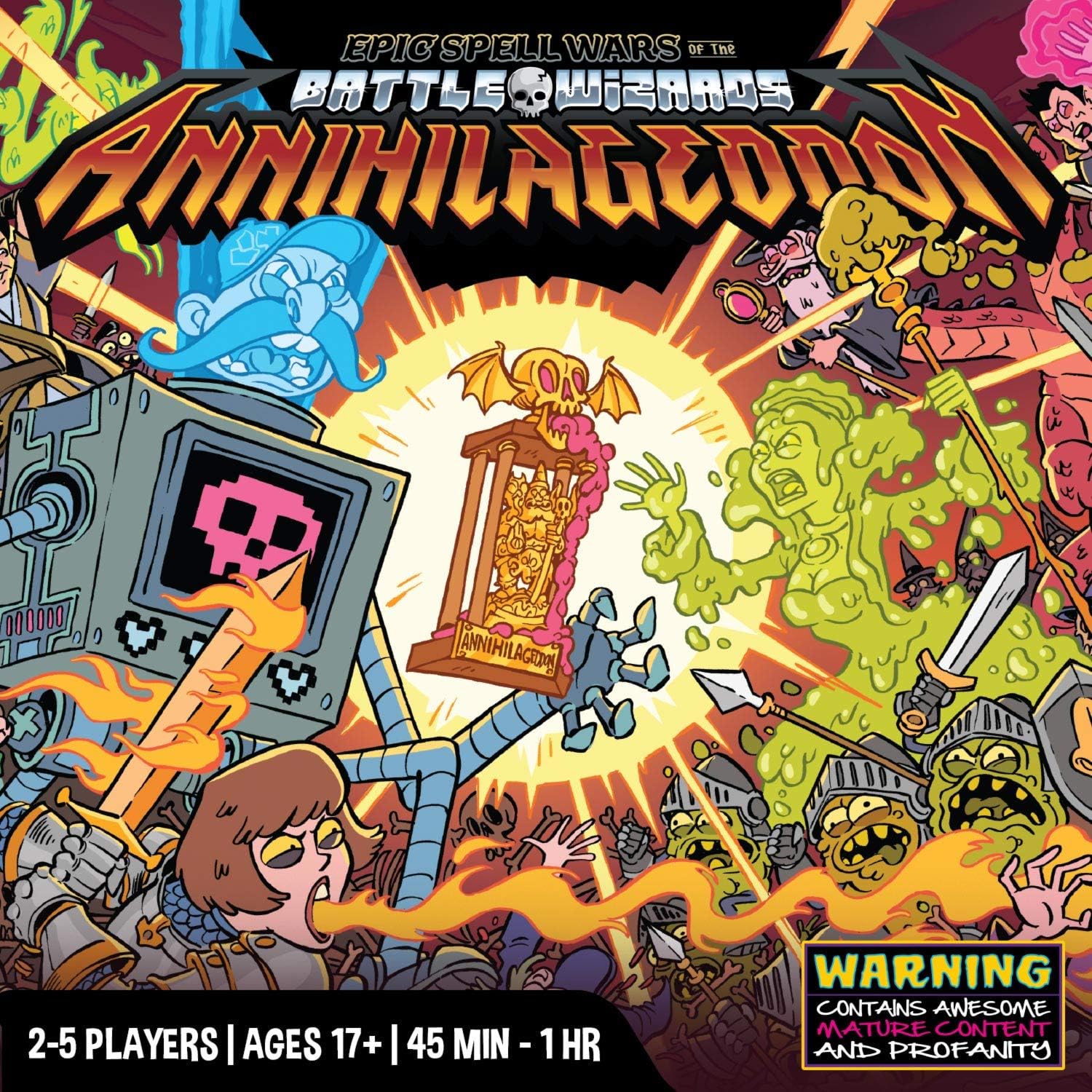 Epic Spell Wars Annihilageddon DBG, Dark and Saturated Colors, 12.25 x 8 x 3 inches - Image 4