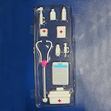 Leoie 10Pcs Creative Little Baby Dolls Doctor Nurse MedicalEquipment Simulation Toy Set