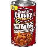 Campbell's Chunky Soup, Chili Mac Soup, 18.8 Ounce