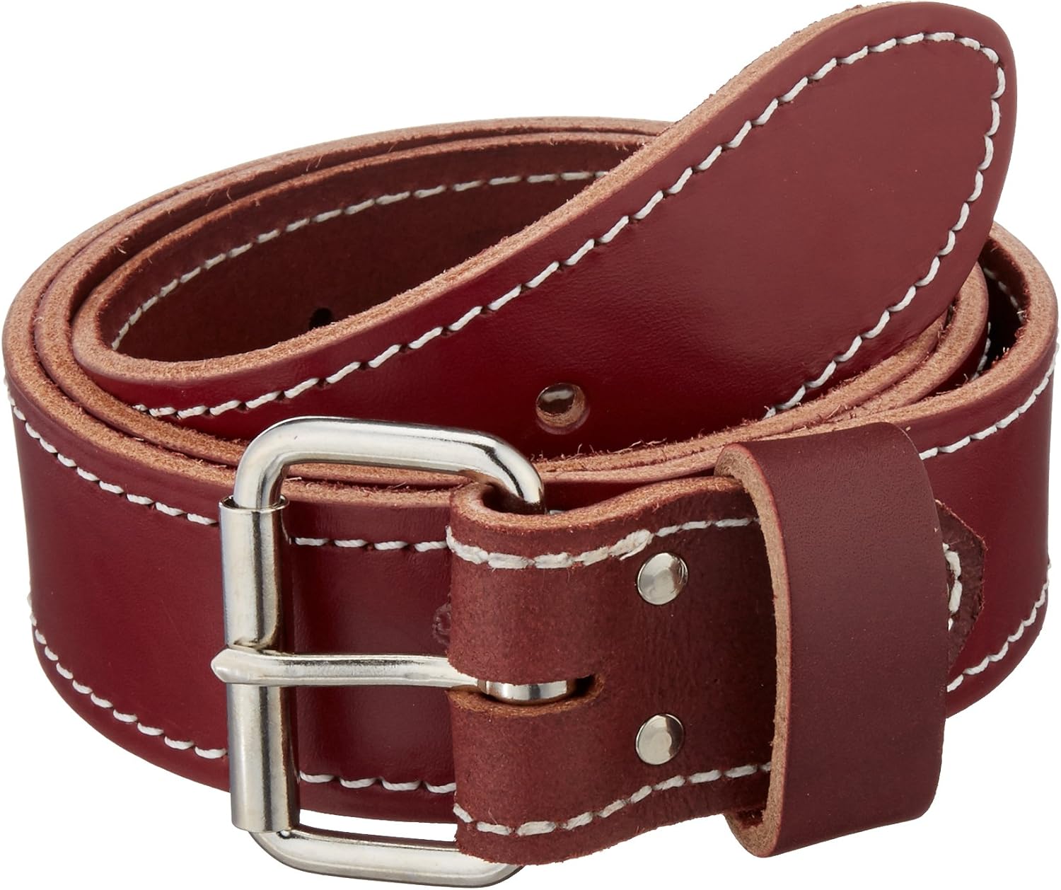 thick leather work belt