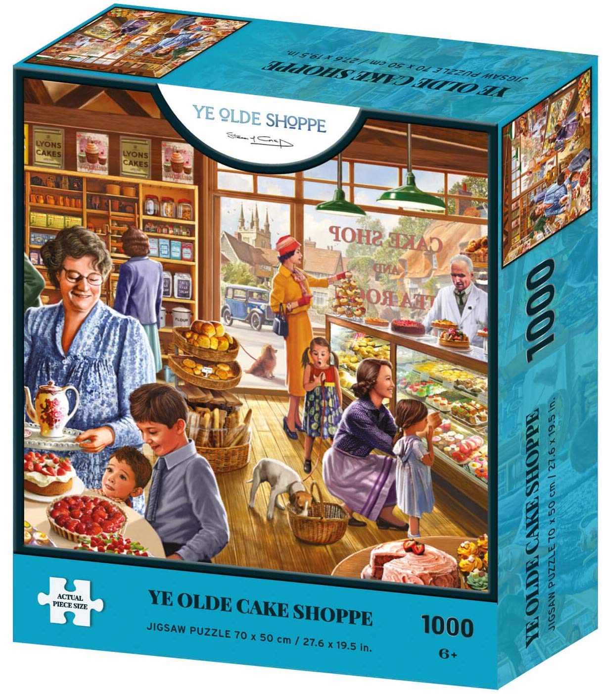 Ye Olde Shoppe K35004 Ye Olde Cake Shoppe 1000 Piece Jigsaw Puzzle