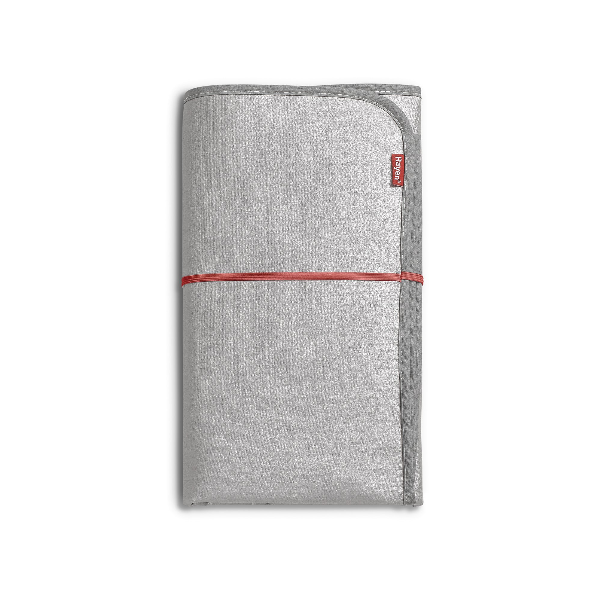 Rayen Ironing Protector, Cotton, Grey, 90 x 55 x 1 cm