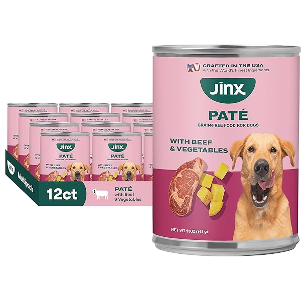 JINX PREMIUM WET DOG FOOD CANS – BEEF...