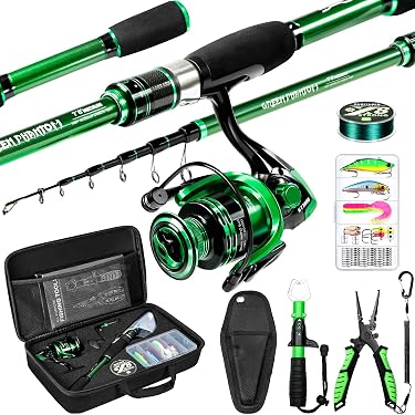 Amazon Best Sellers: Best Fishing Rod & Reel Combos
