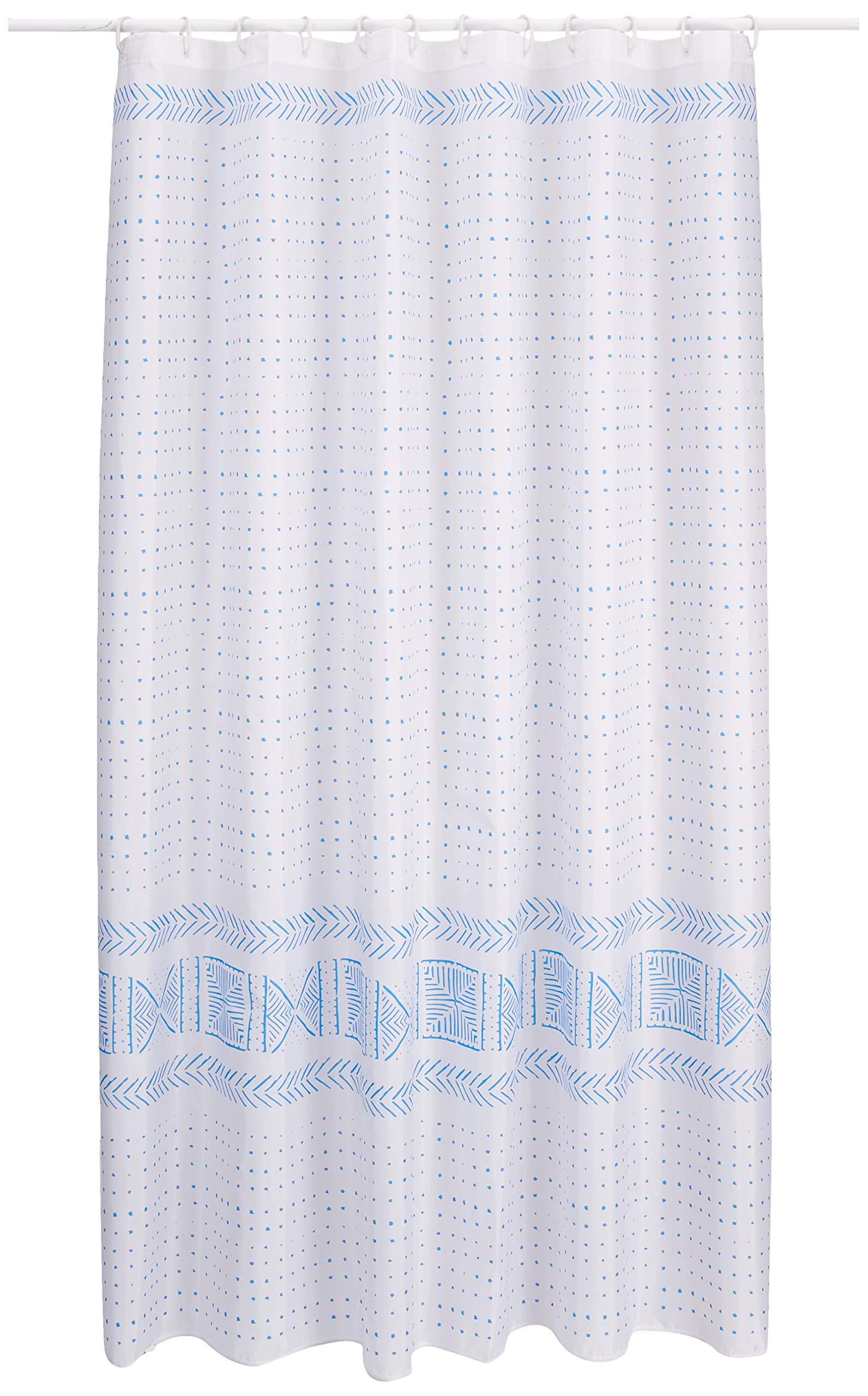 MSV Shower curtain Premium 180x200cm Toralla white