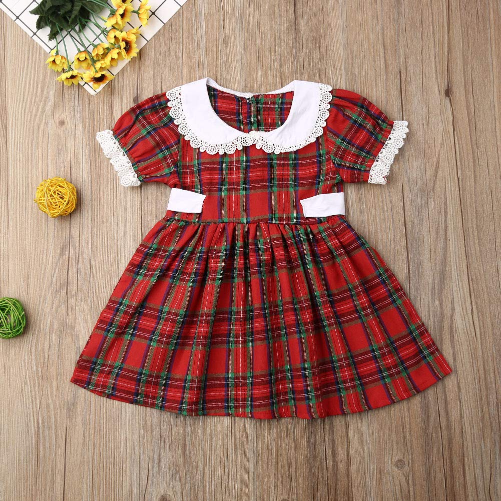 matching baby and girl christmas dresses