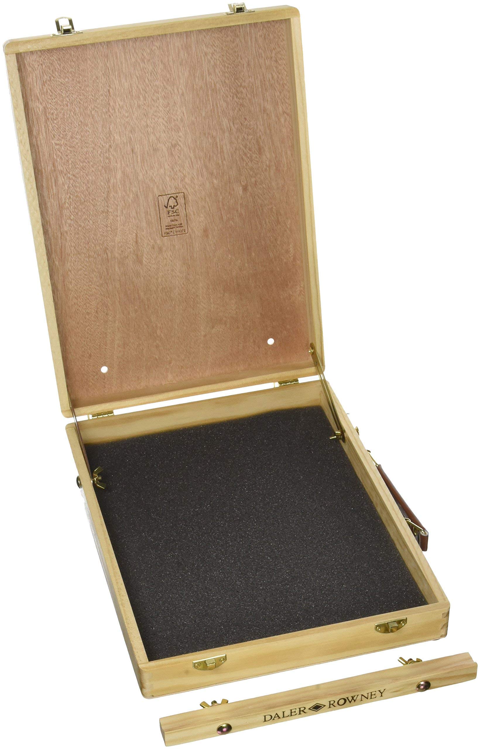 Daler-Rowney Simply Table Easel Box, Space to Store Art Supplies, For Entry-Level Artists & Hobbyists