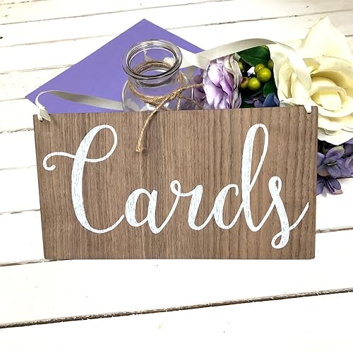 Cards Wedding Sign For The Post Box Card Signs And Gifts Rustic 