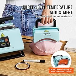 VEVOR 2 in 1 Tumbler and Hat Heat Press