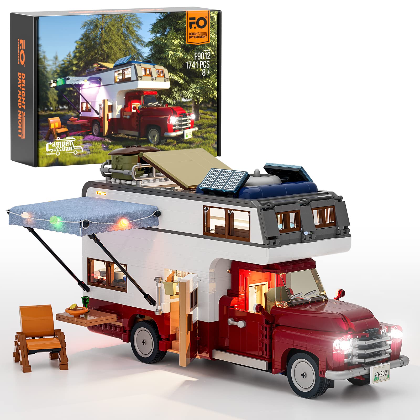 Twd Rv Build Set Mua FUNWHOLE Lighting Camper-Van Building Set - Camper Vehicles ...