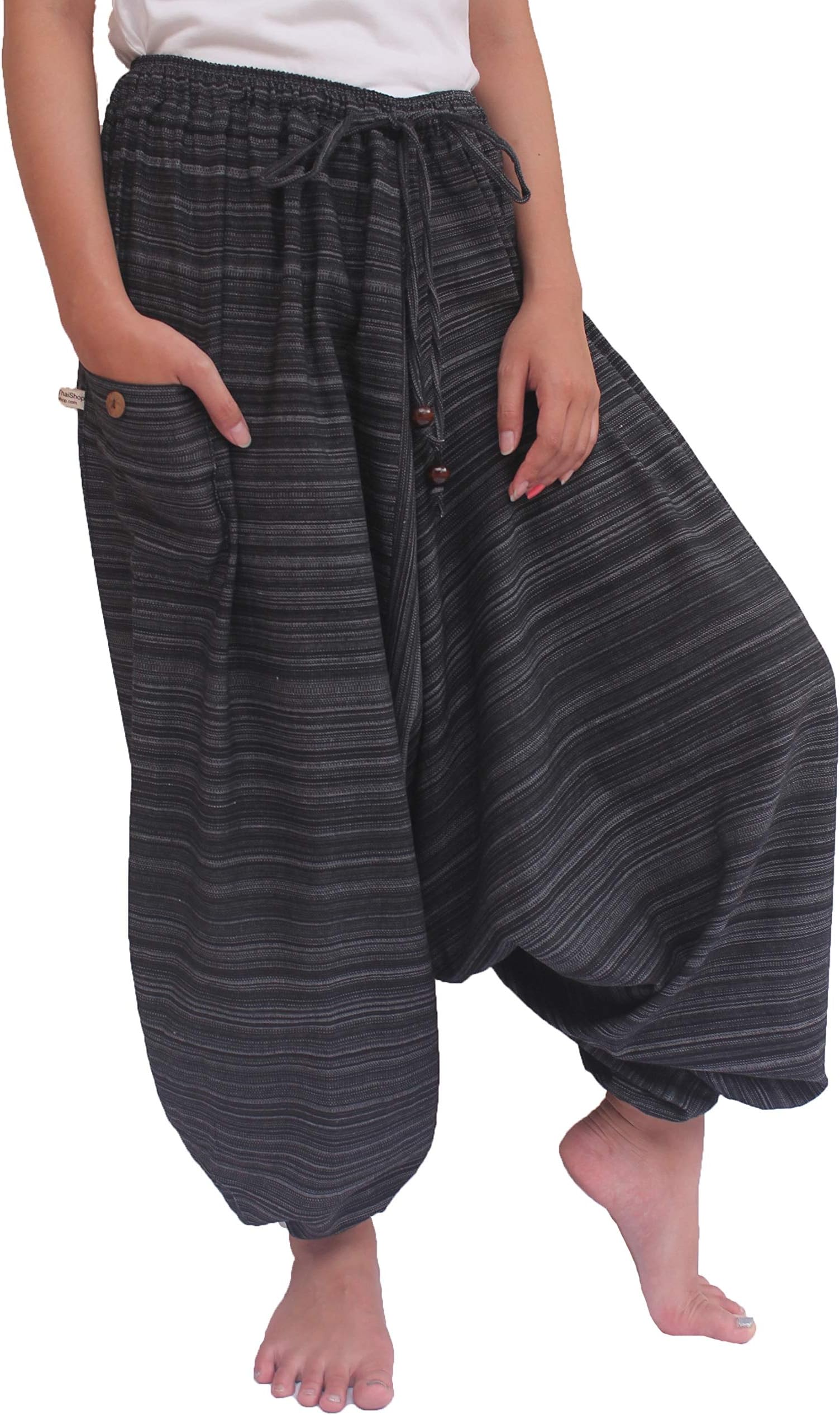 Cotton Baggy Boho Aladin Yoga Harem Pants