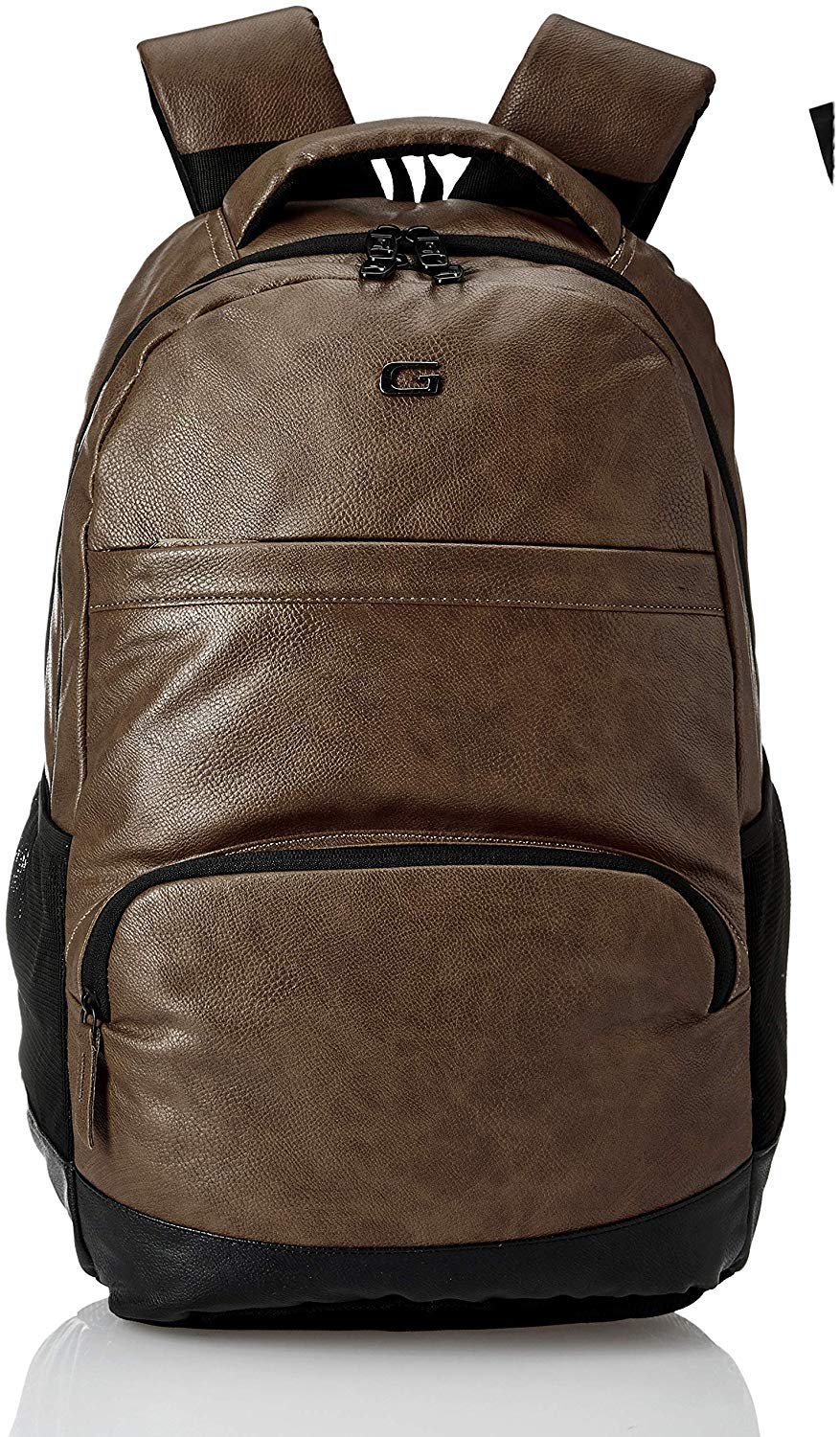 Buy Gear Vintage2 Anti Theft Faux Leather 28 Ltrs Brown Laptop Backpack (LBPVG2LTH0201) at Amazon.in