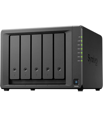 拡張ユニット Synology DX517 5ベイNAS Synology DX517 5-Bay Expansion Unit, 3.5