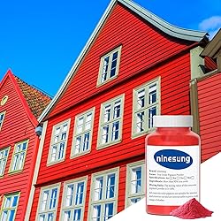 Ninesung Red Pigment Powder, Red Iron Oxide