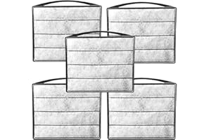 Turtel Tank Filter Replacement Filter Cottons 5PSC, Cotton Material Suitable for (IX-120/IX-120-U-V) Daily Filter Replacement