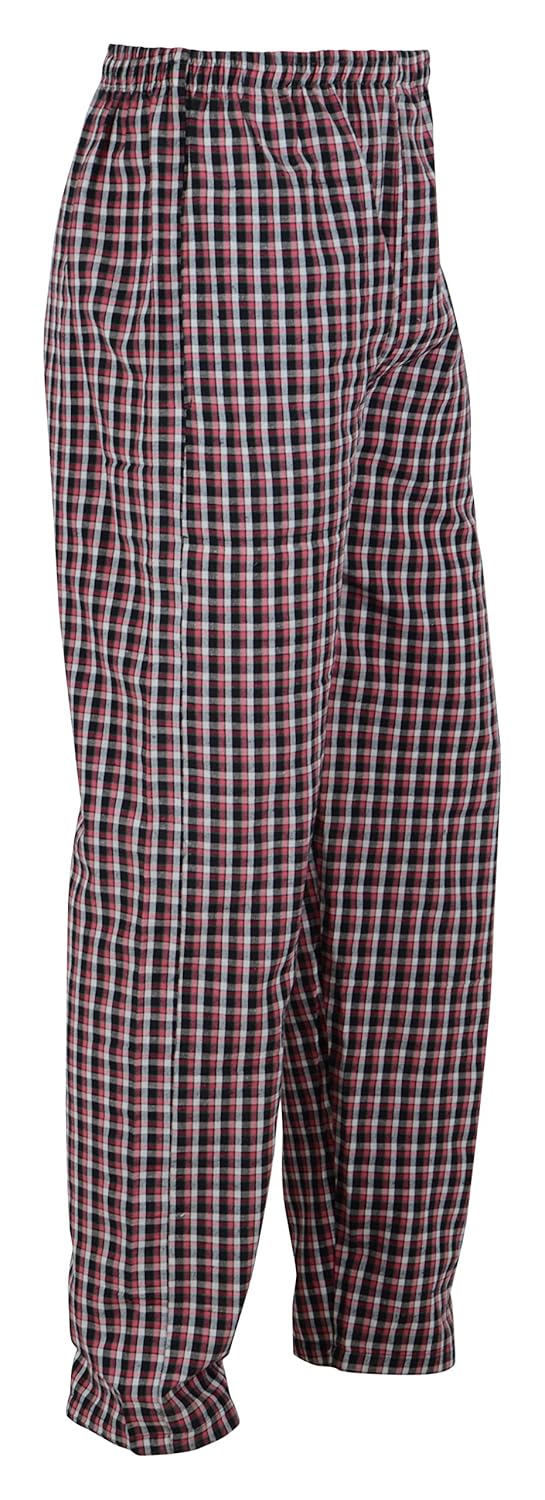 rebizo men's cotton chekered pyjama for daily use (large)