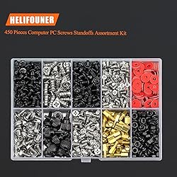 HELIFOUNER 450 Pieces Computer Standoffs Screws
