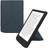 kwmobile Cover for Pocketbook Verse/Verse Lite/Pro/Color/Vivlio Light HD Case - Slim PU Leather eReader Cover with Stand and auto Sleep funktion - Dark Blue