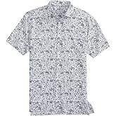 johnnie-O Tailgater 2.0 Printed Jersey Performance Polo