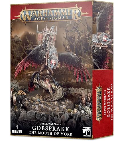 thumbnail interactive-video image 1 of Zoggrok Anvilsmasha Orruk Warclans - Warhammer Age Of Sigmar Miniature 89-62 NEW 1 of 2