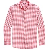 Vineyard Vines Mens Mainsail Gingham Featherweight Performance Shirt