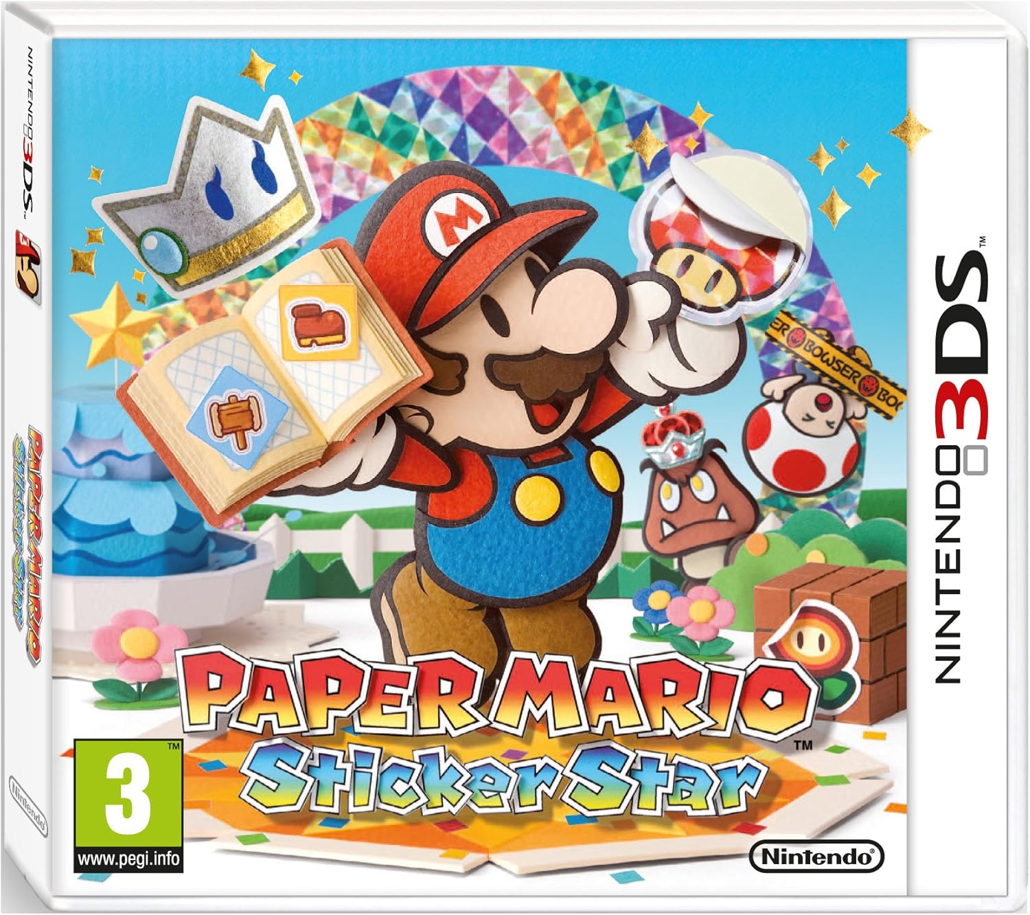Paper Mario Sticker Star Amazon.fr Jeux vidéo