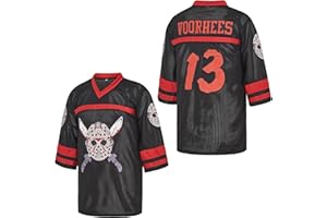UCAVAN Men's Slashers Voorhees 13 Jason Hockey Jersey and Mask