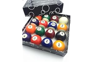TGA Sports Pool Snooker Billiard Table Balls 2 inch (50.8MM) 16 Ball Set
