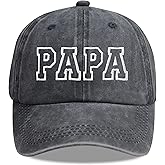 Funny Dad Hats for Men, Adjustable Cotton Papa Embroidered Baseball Cap