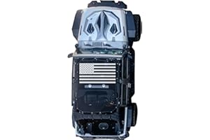 sukemichi JK Bikini Top for Jeep Wrangler, JK Sunshade Mesh Top Sun Shade Top for Jeep Wrangler Accessories 2007-2018 JK JKU 4 Door - Blocks UV, Wind, Noise,Flag