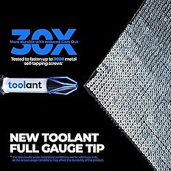 toolant 2 Inch Phillips Bit#2 Magnetic Anti Slip