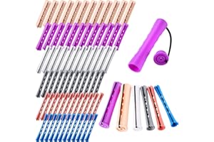 Hair Perm Rods Set, Short Cold Wave Rods, Plastic Hair Perm Rods Long Variety Perm Rods Pink Hair Curling Roller Rods for Wom