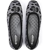 Frank Mully Women's Flats Square Toe Flats Comfortable Slip on Washable Ballet Flats Shoes for Women Dressy Work