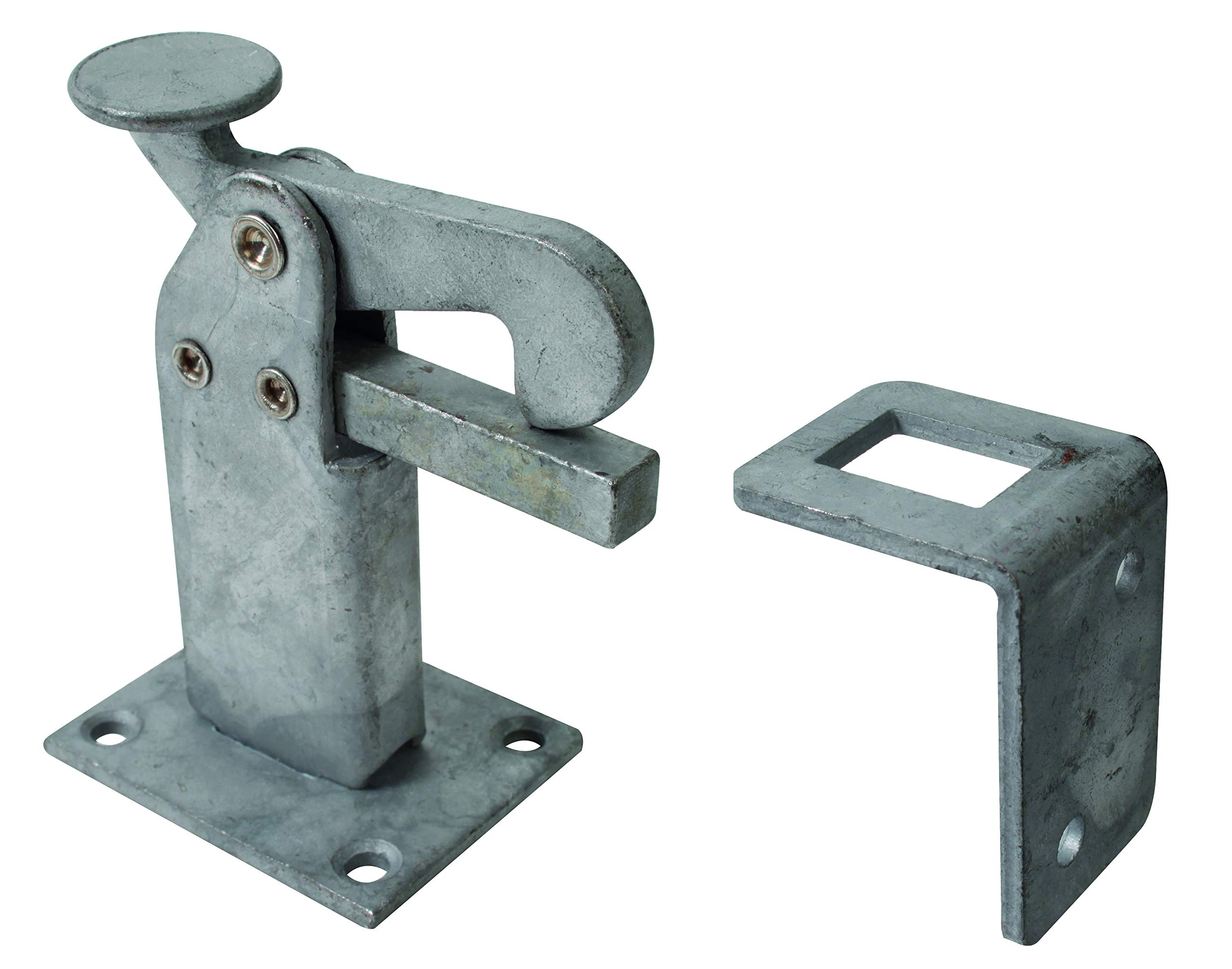 Gah-Alberts 411763 Door Block Hot-Galvanised 95 mm High/Plaque Width 65 mm/Depth 50 mm