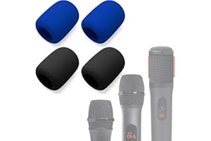 Voarmaks Foam Mic Cover Compatible with JBL PartyBox Wireless Mic Microphones, Wireless Two Microphone System, PartyBox Mic 1