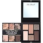 Too Faced Born This Way Natural Nudes Mini Eye Shadow Palette Makeup | Creamy, High Pigment Matte + Shimmer Shades, 0.2 Ounce