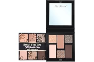 Too Faced Born This Way Natural Nudes Mini Eye Shadow Palette Makeup | Creamy, High Pigment Matte + Shimmer Shades, 0.2 Ounce