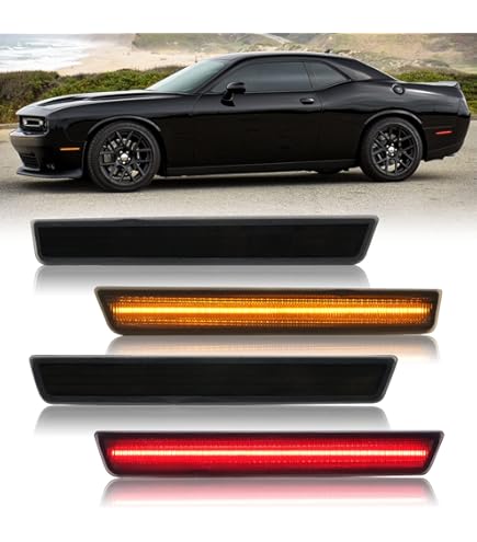 Amazon.com: ADIIL 4x LED Clear Lens Side Marker Lights Replacement