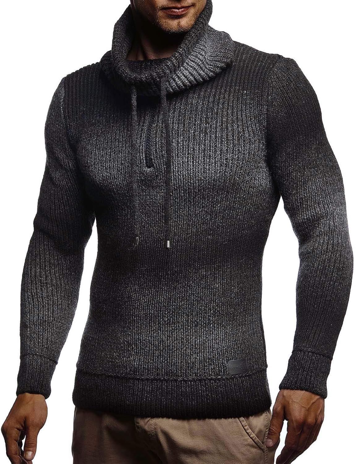 LEIF NELSON Men's Plain Long Sleeve Jumper Amazon.co.uk Clothing
