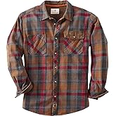 Legendary Whitetails Men's Heavyweight Flannel Shirt Long Sleeve Button Up 100% Cotton