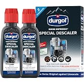 Durgol Swiss Espresso, Descaler and Decalcifier for All Brands of Espresso Machines and Coffee Makers, 4.2 Fluid Ounces (Pack of 2)
