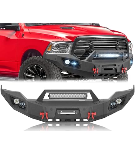 Par De Molduras De Parachoques Delantero Para Ram 1500 2013-2022 Classic | KARPAL 68196984AA