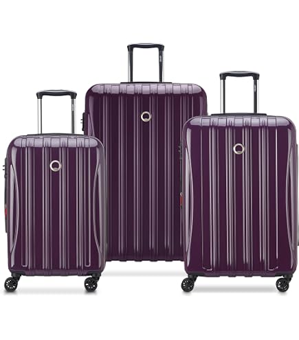 Amazon.com | DELSEY PARIS Alexis Lightweight Luggage 3 pc Set