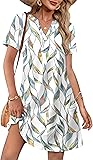 WIHOLL Casual Dresses for Women with Pockets Summer