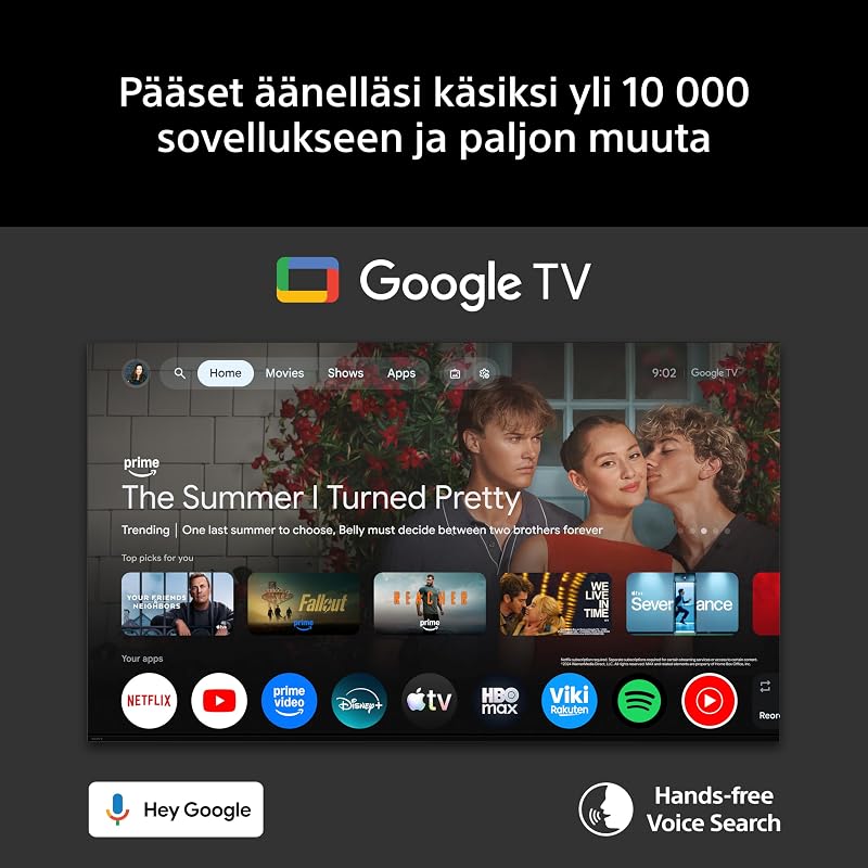 BRAVIA 3 II Direct LED 65" | X-Balanced Speaker | Dolby Vision/Atmos | IMAX Enhanced | Google TV (2025) | Google Cast | Apple AirPlay 2| Dashboard Eco 2 | Menu Jeu 2