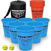 BucketBall | Original, Largest &amp; Most Durable Brand | Supports USA Jobs | Ultimate Outdoor &amp; Tailgate Game | Perfect for Beach, Pool, Lawn, Yard, Camping